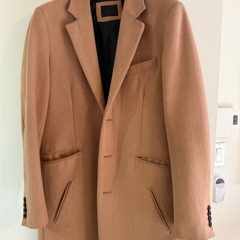 ASOS Camel Overcoat - Size M